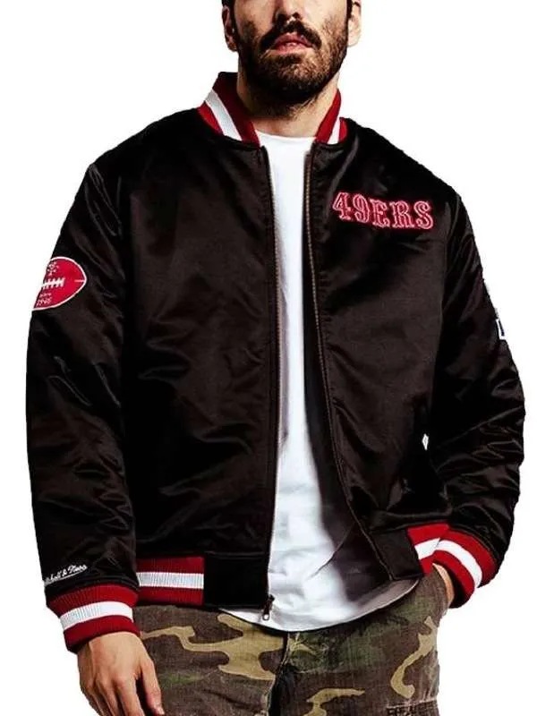 SF 49ers Faithful The Bay Black To Jacket - The NHW Mart