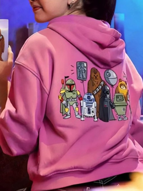 Artist Series Pink Zip-Up Hoodie from the Star Saga