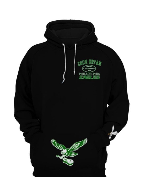 The Zach Bryan Eagles Sweatshirt and Philadelphia Hoodie